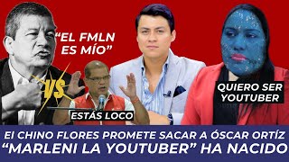 Chino Flores VS Oscar Ortíz ¿Quien ganará Marleni Funes está lista para su nueva vida de YouTuber [upl. by Sesylu]