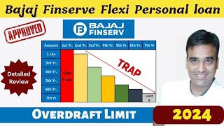 Bajaj Finance Flexi Personal Loan Overdraft Limit  Bajaj Finserv Personal Loan 2024 Interest Rates [upl. by Clere]