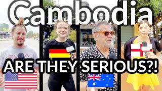 🇰🇭 What Do Foreigners REALLY Think Of CAMBODIA NO FILTER The TRUTH About Cambodia [upl. by Heidt]