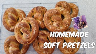 Homemade Soft Pretzels [upl. by Yseult]