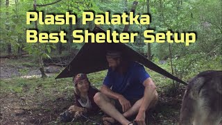 Plash Palatka Best Shelter for One Poncho [upl. by Leunas]