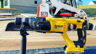 Dewalt SDS Plus Rotary Hammer with Powerstack Battery  Diablo 12 inch Masonry Bit [upl. by Gayla]