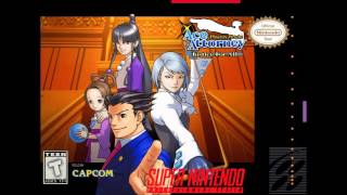 Investigation  Middle 2002  Phoenix Wright Ace Attorney Trilogy SNES Remix [upl. by Eilegna]