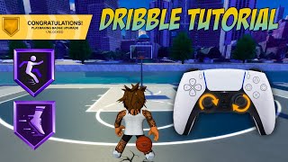 THIS 1 ADVANCED DRIBBLE TUTORIAL IS INSANE IN ROBLOX HOOPS LIFE PS5 [upl. by Heindrick188]