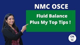 NMC OSCE Fluid Balance Station [upl. by Nevaed]