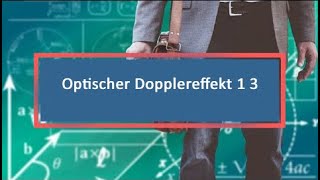 Optischer Dopplereffekt 1 3 [upl. by Herald433]