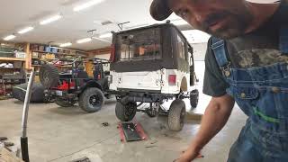 ROXOR 2 WILDCARD BUILD LEAF SPRING SWAP PT11 [upl. by Wilburn]