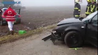 Schwerer Unfall in Gunskirchen [upl. by Nimocks791]