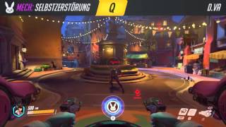 Overwatch HowtoPlay DVA  Blizzcon [upl. by Sorgalim]