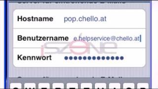 POPEmail Account auf dem iPhone einrichten [upl. by Ecyla]