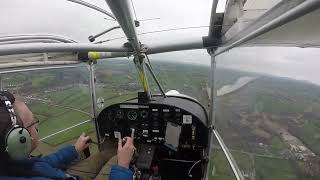 Skyranger classic  Overhead join and landing into runway 35 Kernan Aviation Tandragee [upl. by Teage]