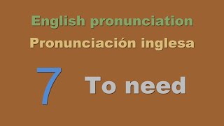 ¿Cómo se pronuncia quotneedquot y quotneededquot · English pronunciation [upl. by Veronika693]