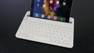 Logitech K480 Multi Device Bluetooth Keyboard Review [upl. by Naivatco454]