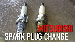 Spark Plug  Ignition Coil Change  Mitsubishi Lancer 2007  2015  Proton Inspira [upl. by Yrevi]