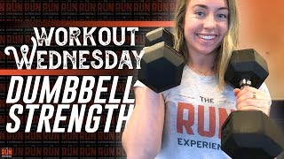 Dumbbell Strength For Runners  Workout Wednesday 2 [upl. by Sirrah]