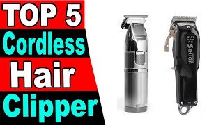 TOP 5 Best Cordless Hair Clipper Review 2024 [upl. by Ferrick]