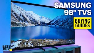 Samsung 98quot TVs – Buying Guides from Best Buy [upl. by Ahseyi]