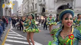 Centralistas San Miguel  Lima Lanzamiento del Carnaval de Oruro [upl. by Alcus]