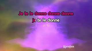 Je te le donne  Vitaa amp Slimane  Karaoke version  Karafun [upl. by Nyvets]