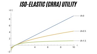 The IsoElastic CRRA Utility Function [upl. by Kelton]