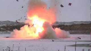 Blowing Up A Car With 50lbs of Tannerite [upl. by O'Mahony]