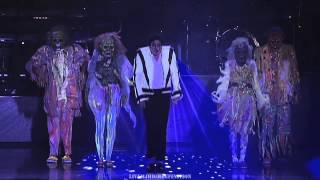 Michael Jackson  Thriller  Live Munich 1997  Widescreen HD [upl. by Adlaremse]