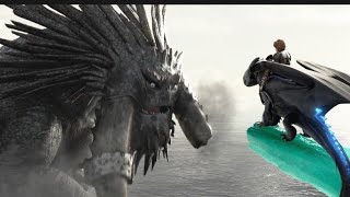 Alpha vs Night Fury Final Battle How to Train Your Dragon [upl. by Marlyn]