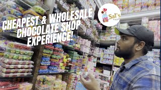 Chennai Biggest Wholesale Chocolate Shop Experience in TAMIL Sai Krishna Stores [upl. by Llovera]