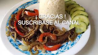 Cómo hacer Bistec de Hígado encebollado tu mejor almuerzo [upl. by Rhodes]