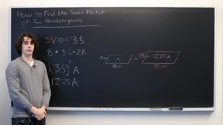 How to Find the Scale Factor of Two Parallelograms  Parallelograms amp Math [upl. by Felder181]