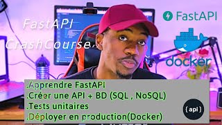 Créer des API en Python avec FastAPI en seulement 2H 🔥 [upl. by Butch]