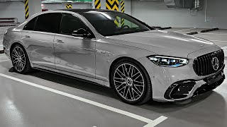 2024 MercedesAMG S63  Ultra Luxury Brutal Sedan [upl. by Esilehc]