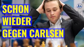 Grünfelds Geist  Wijk 2 Vincent Keymer vs Magnus Carlsen [upl. by Seale]