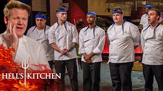 “Chicken Gate” Makes Chef Ramsay Leave The Elimination  Hells Kitchen [upl. by Melas753]