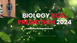 KCSE PREDICTION 2024 BIOLOGY SET 2 [upl. by Sylvan]