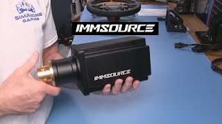 IMMSOURCE ET5 DD FFB Wheel System Review [upl. by Aerdma623]