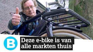 Getest deze ebike is zowel stadsfiets als toerfiets 🚲 [upl. by Chrissie]