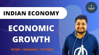 Economic Growth  Meaning  Definition  Factors affecting Economic Growth  Study at Home with me [upl. by Asillim]