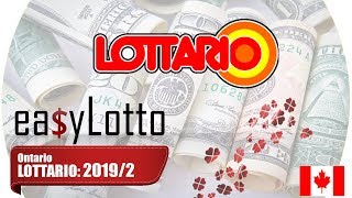 LOTTARIO winning numbers 12 Jan 2019 [upl. by Roseanne968]