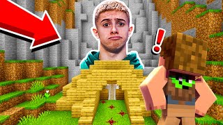 JAI TROUVÉ LE TEMPLE SECRET A MICHOU SUR MINECRAFT  Il me présente son Setup Avec Inoxtag [upl. by Oric]