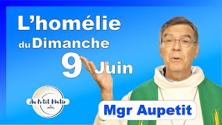 Évangile et homélie du Dimanche 9 Juin  Avec Mgr Aupetit [upl. by Edaj]