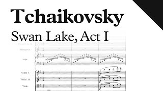 Tchaikovsky  Swan Lake Ballet Act I Op 20 Sheet Music [upl. by Branch]