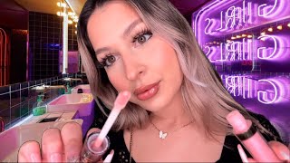 ASMR ✨ Toxic friend does your makeup while she spills all the TEA 👀 [upl. by Neelyaj40]