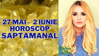 Horoscop saptamanal 2705  0206 Cea mai norocoasa zi Predictii cu Maria Sarbu luna neagra [upl. by Iives49]