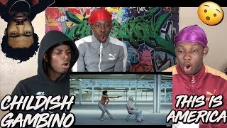 Childish Gambino  This Is America Official Video  REACTION [upl. by Nylodnarb]