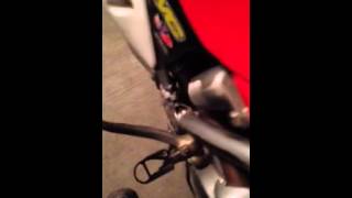 Jammed kick starter on a crf150r [upl. by Schargel63]