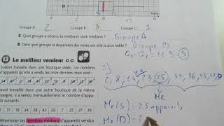 1ère bac pro math statistiques [upl. by Eibbed]