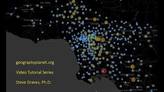 Economic Geography Huff Model in ArcGIS Pro 2020 [upl. by Nylrehc]