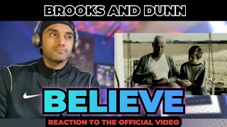 Brooks amp Dunn  Believe Official Video  First Time Reaction [upl. by Grigson]