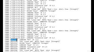 Complete course of PEB Structure on Etabs Lecture 10  How to Apply Load Combination [upl. by Yerffe]